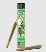 Green Crack 0.75g Distillate Infused Pre-Rolls 2pk