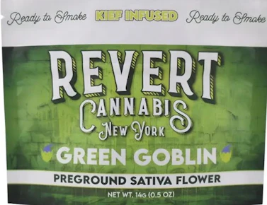 Revert | Ground Flower | Kief Infused | Green Goblin | 14G