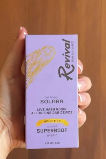 Revival - Revival SOLARA SUPERBOOF Live Hash Rosin All-In-One Dab device .5g Main Image