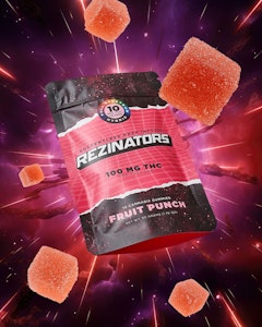Rezinator - Rezinators Hash Gummies - Fruit Punch - 100mg - Edible