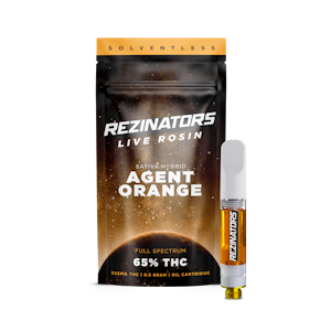 Rezinators | Cartridge | Live Rosin - Agent Orange | 0.5g