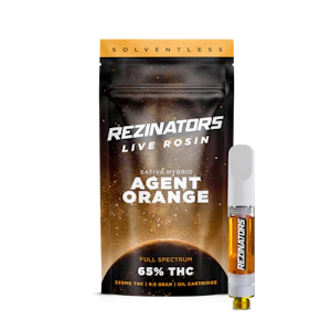 Rezinators - Rezinators | Cartridge | Live Rosin - Agent Orange | 0.5g