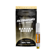 Rezinators | Banana Ghost | Live Rosin 0.5 Cart