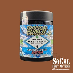 Rezzy Treats - Rezzy Rosin Gummies 100 mg- Tropical Punch