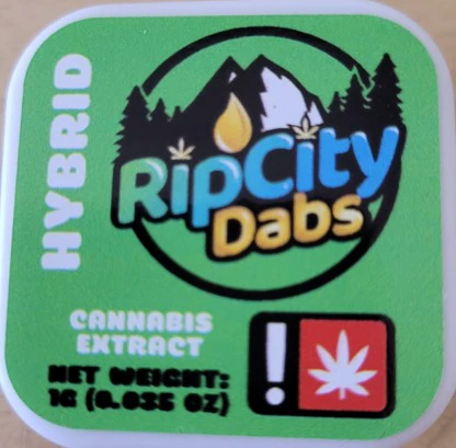 RIP CITY DABS - Compound Runtz, Cured Resin, 1g Main Image