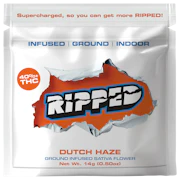 Ripped - Dutch Haze - 14g infused Ground Flower