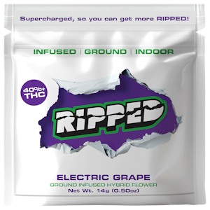 Ripped - Ripped | Electric Grape | Infused Ground | 14g