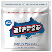Kushie Pebbles | Infused Pre-ground Flower | 14g | Ripped