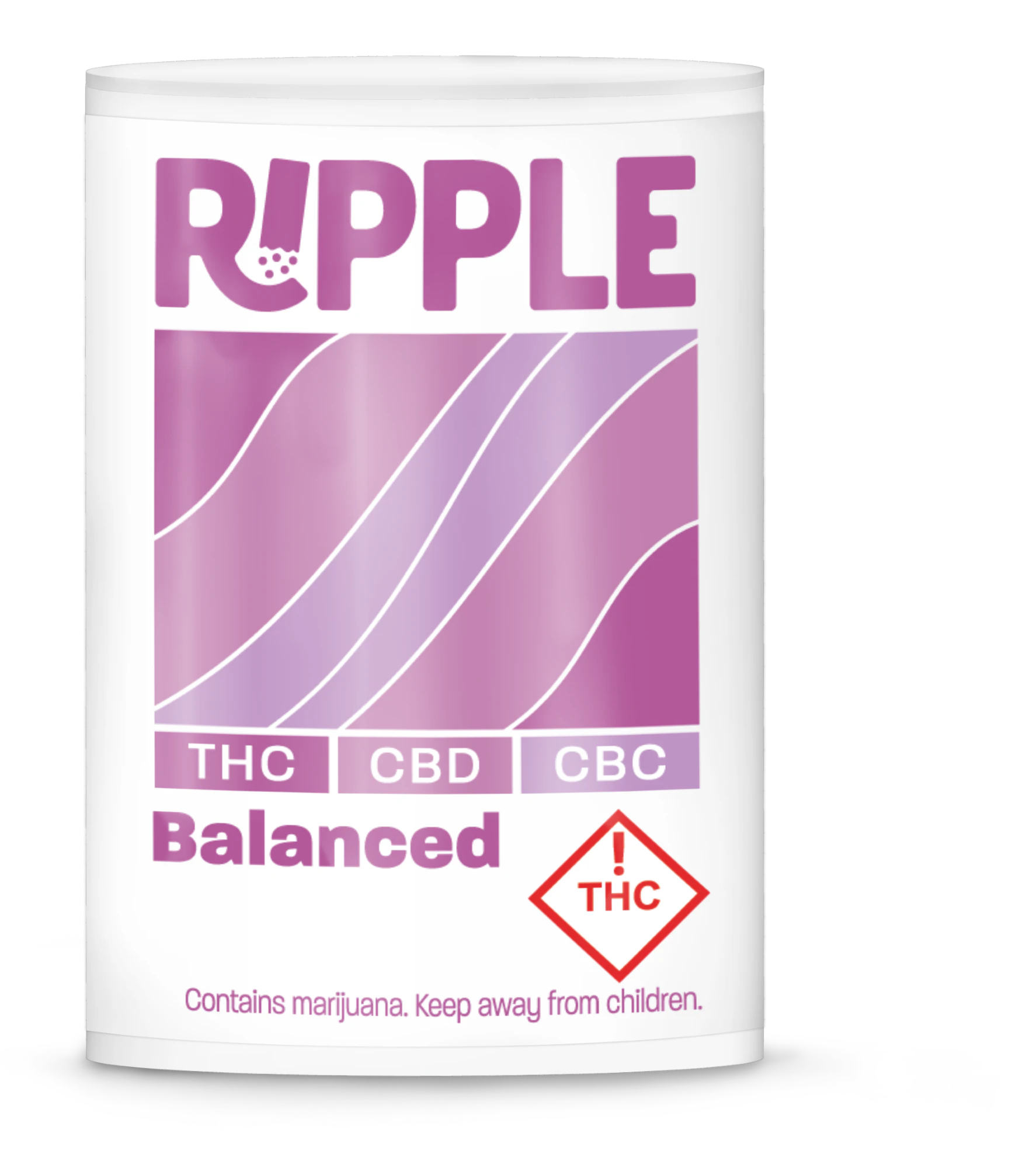 Default Brand - Ripple Dissolves - Balanced - 1:1 CBD:THC Main Image