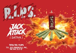 RIPS | JACK ATTACK | 7pk Pre-rolls .5g (sativa)