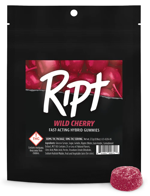 Ript - Ript - Wild Cherry - Hybrid - 100mg Main Image