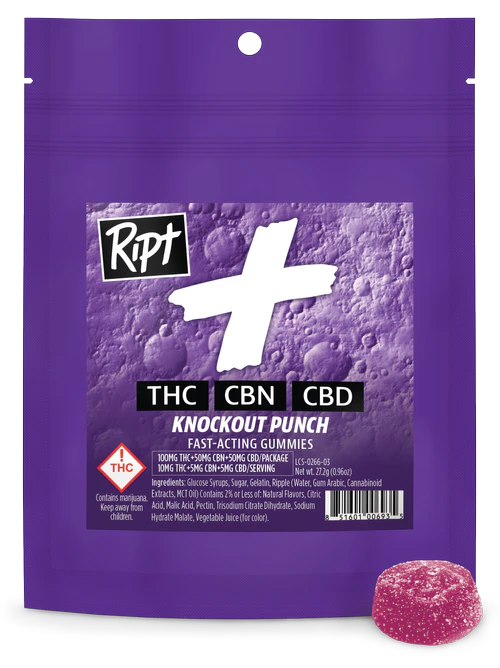 Ript - Ript - Knockout Punch - Sleep - 100mg Main Image
