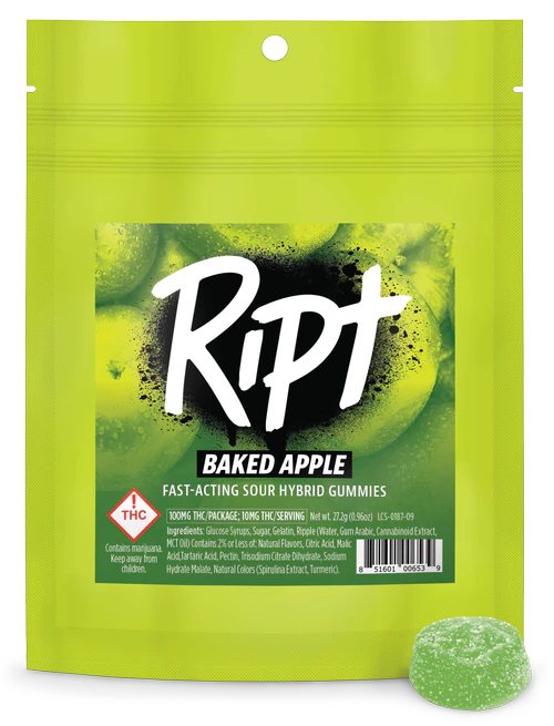 Ript - Ript - Baked Apple - Hybrid - 100mg Main Image