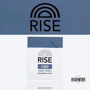 Rise Transdermal Patch CBD 50mg