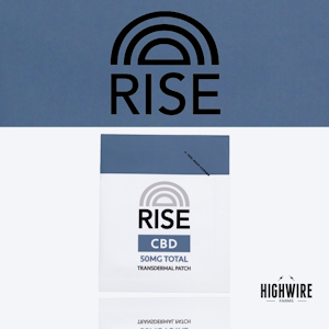 RISE - Rise Transdermal Patch CBD 50mg