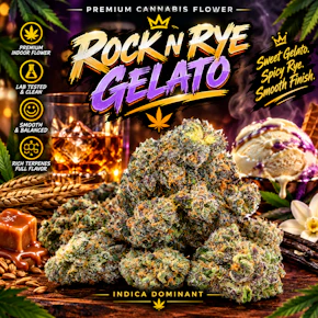Amsterdam | Rock 'n' Rye Gelato | 28g