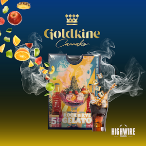 GOLDKINE - Goldkine Rock N Rye Gelato Preroll Pack 2.5g (5x.5g)