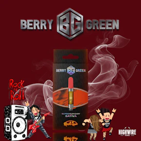 Berry Green Cart Rock & Rizz 1g