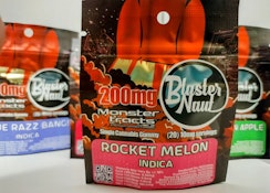 ROCKET MELON 200MG BLASTERNAUT GUMMY- MONSTER X