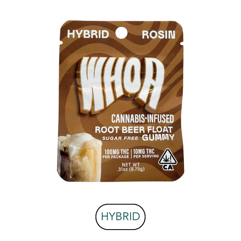 Whoa - Whoa - Rosin - Rootbeer Float - Edible - 100mg Main Image