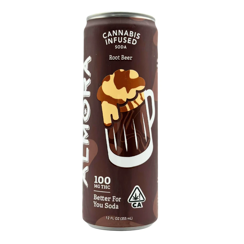 Almora - Almora - Prebiotic Soda - Rootbeer - Beverages - 100mg Main Image