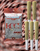 Sluggers: Rose | Juiced 5pk | Infused Pre-Rolls | 