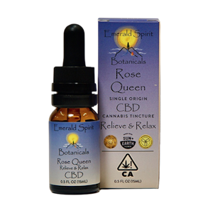 Emerald Spirit - Rose Queen | 15ml CBD 15mg Tincture | Emerald Spirit
