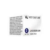 Niche | 1g Tier 2 Live Rosin Jam | West Coast Cure