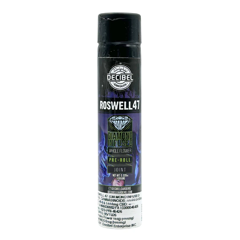 Decibel Gardens - Decibel Gardens - Roswell 47 - Infused Preroll - 1.0g Main Image