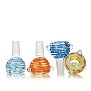 LA King - Round Flumed Design Male 14mm Bowl