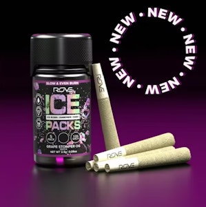 ROVE - Grape Stomper OG Ice Rosin Diamond Hash 5 Pack - 2.5g - ROV