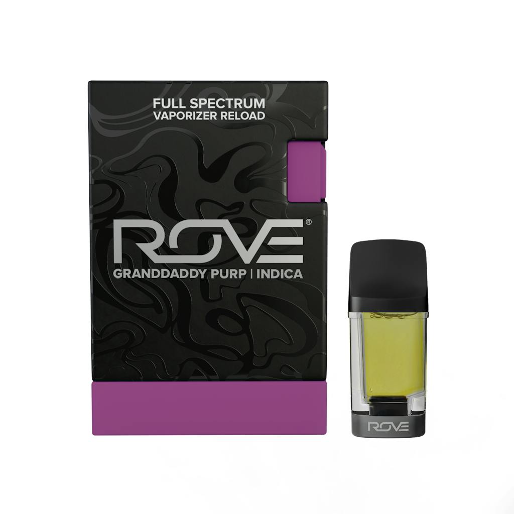 Rove Granddaddy Purp Live Resin Diamonds Vape Pod 1.0g