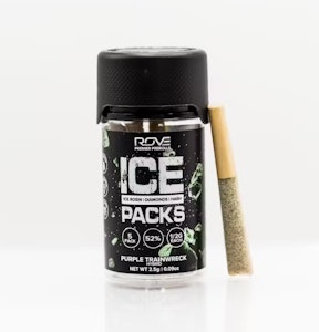 ROVE - Purple Trainwreck Infused PreRoll 5 Pack - 2.5g - ROV