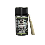 Rove Ice Packs Frosted Melon Rosin Diamond Hash Infused Pre-Rolls 6-Pack 3.6g