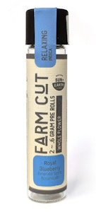 FARM CUT - Farm Cut .6g Royal Blueberry CBD 1:1 Preroll 8%