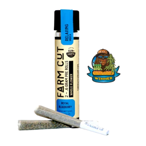 Emerald Spirit - Royal Blueberry (I) | .6g Retail Ready Preroll | Farm Cut x Emerald Spirit Botanicals