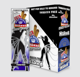 DOOBIE NIGHTS - XXL Royal Blunts | Naked | Hemp Wraps | 2pk