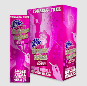DOOBIE NIGHTS - Royal Blunts | Blunts & Roses | Royal Rose | Rose Petal Infused Wraps | 2pk