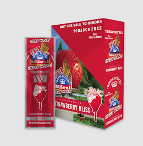 DOOBIE NIGHTS - XXL Royal Blunts | Strawberry Bliss | Hemp Wraps | 2pk
