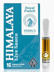 HIMALAYA - Himalaya 1g Royal Punch Live Sauce Cartridge