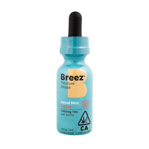 BREEZ - Royal Mint Drops (S) | 1000mg THC Tincture | Breez