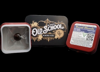 OLD SCHOOL HASH CO. - Old School Hash: Royal Blonde Temple Ball (1g)