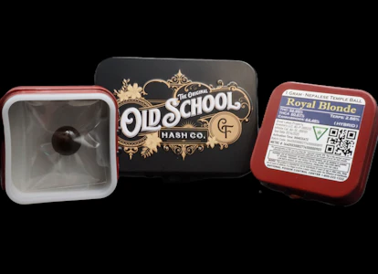 OLD SCHOOL HASH CO. - Old School Hash: Royal Blonde Temple Ball (1g)