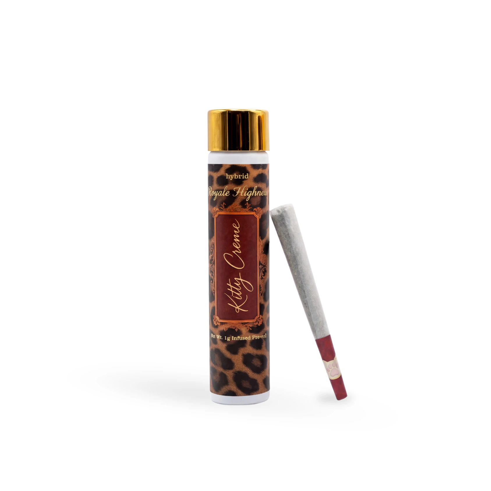 Blaze - X| Kitty Creame | Royal Highness | Infused Preroll | 1g Main Image