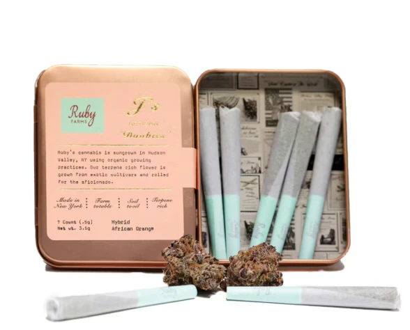 Ruby Farms - African Orange "Doobies" 0.5g Pre-Roll 7pk Main Image
