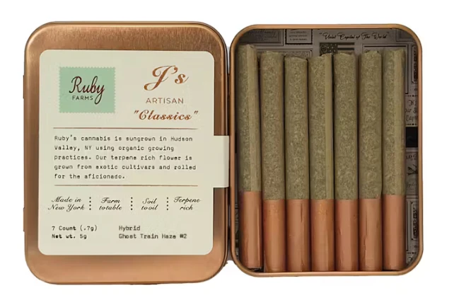 Ruby Farms - Ghost Train Haze #2 "Classics" 0.7g Pre-Roll 7pk Main Image
