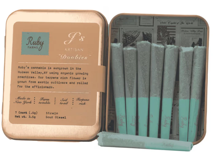 Ruby Farms - Sour Diesel "Doobies" 0.5g Pre-Roll 7pk Main Image