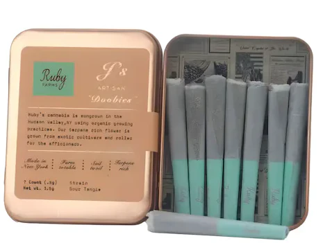 Ruby Farms - Sour Tangie "Doobies" 0.5g Pre-Roll 7pk Main Image