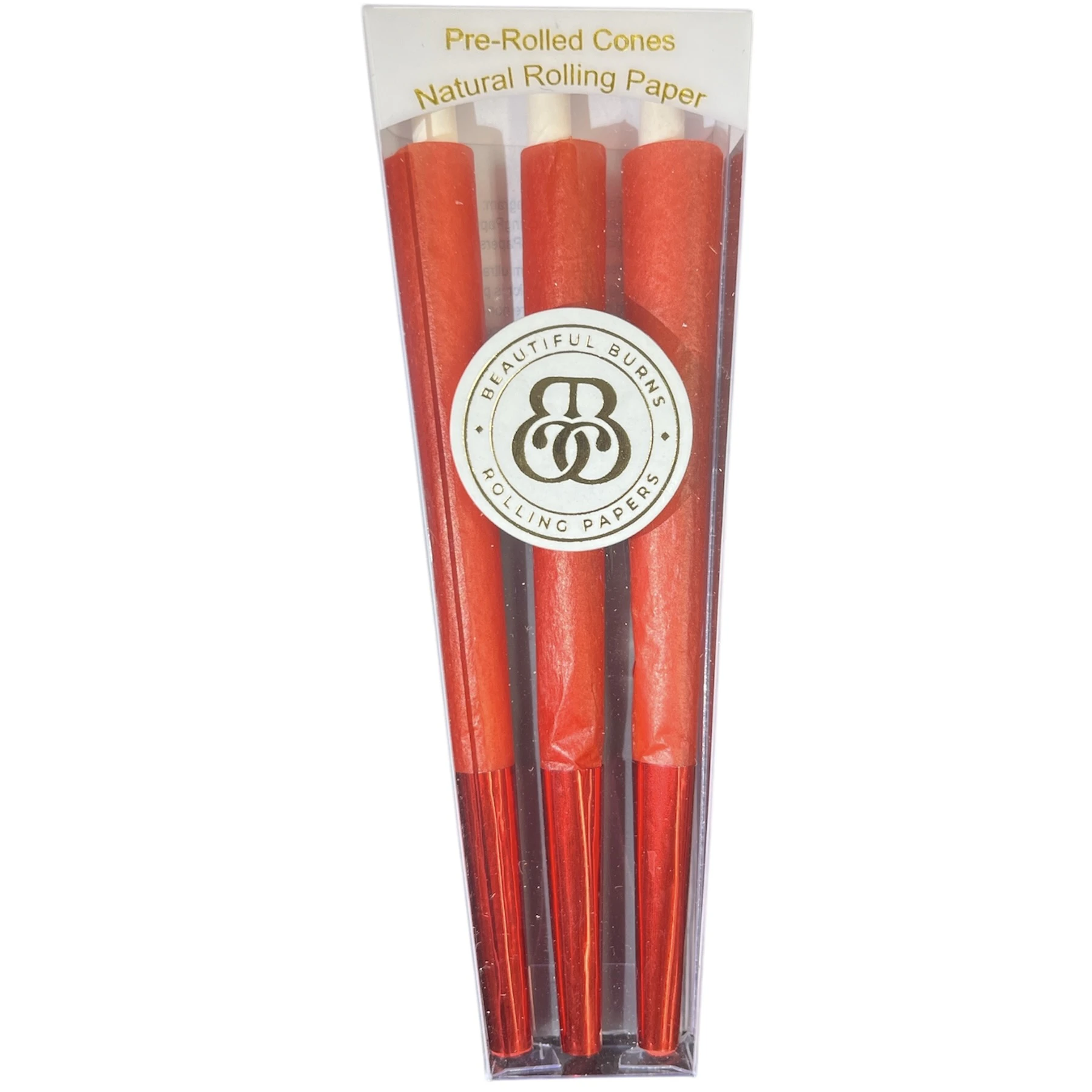 BEAUTIFUL BURNS - Designer Cones by Beautiful Burns (Ruby Red 3pk) Main Image