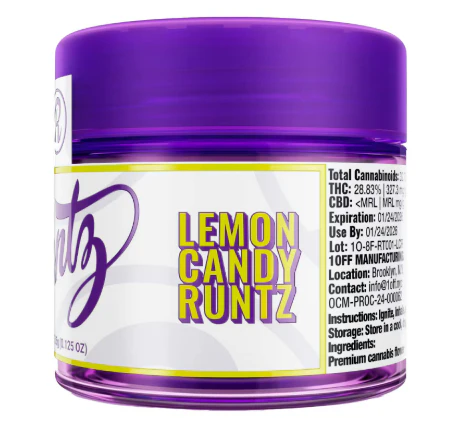 Runtz - Lemon Candy Runtz 3.5g Flower Jar Main Image